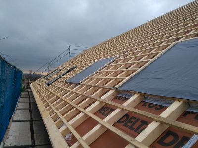 Vorbereitung für Dachfenstereinbau