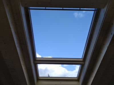 Dachfenster eingebaut